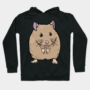 Cute Mouse Holding Middle finger funny gift Hoodie